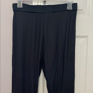 Elegant Black Women's Straight Leg Pants